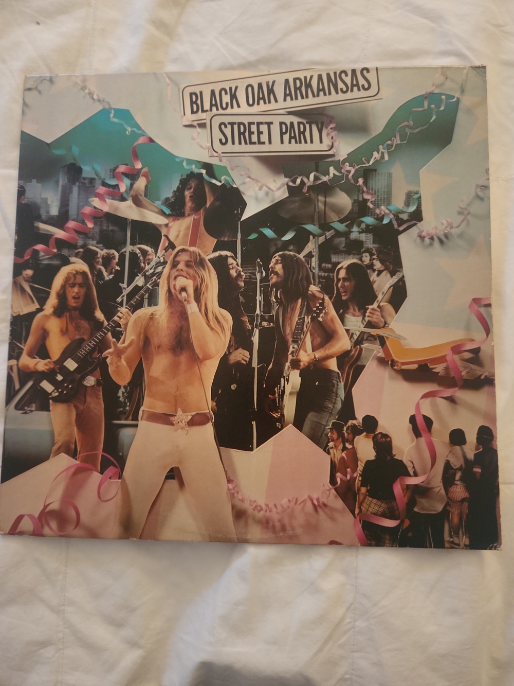 Black Oak Arkansas "Street Party" Vinyl Record - Display Item VG++